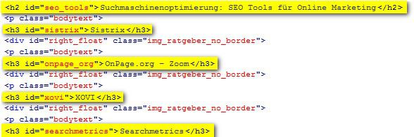 seo_ueberschriften_screenshot_h2_h3_quelltext
