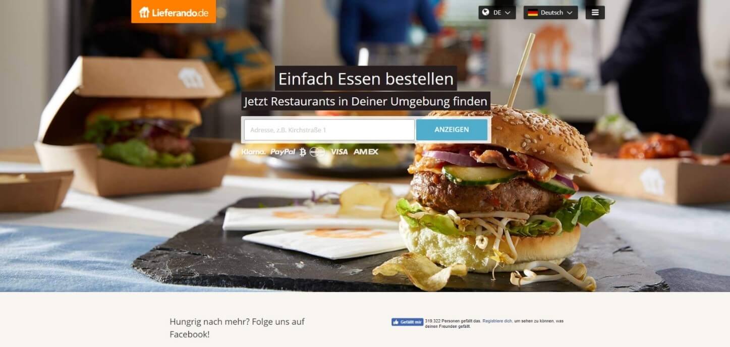Abbildung 3- https://www.lieferando.de/, 12.04.2018, 8:55