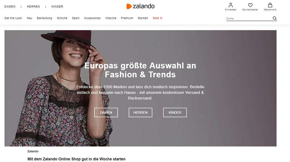 https://www.zalando.de, 26.03.2018