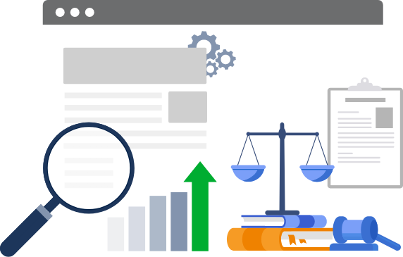 SEO für Anwälte Grafik