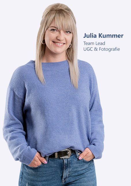 Julia Kummer - Team Lead Fotografie & UGC