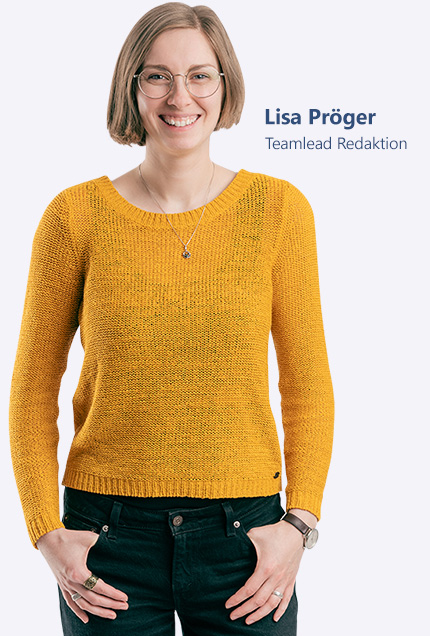 Lisa Pröger - Team Lead Redaktion