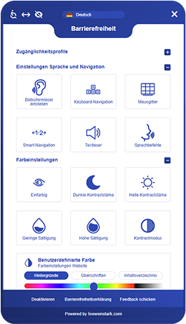 Widget Barrierefrei