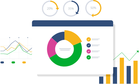 SEO Dashboard Grafik