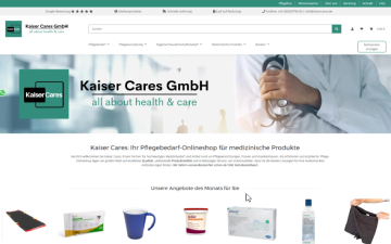 Screenshot Kaiser Cares