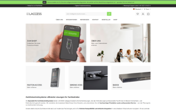 Screenshot LACCESS GmbH